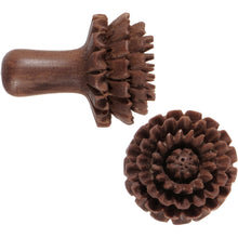 Load image into Gallery viewer, 2G Organic Sabo Wood Chrysanthemum Single Flare Plug Set