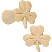 Load image into Gallery viewer, 6G Organic Crocodile Wood Shamrock Saddle Plug Set