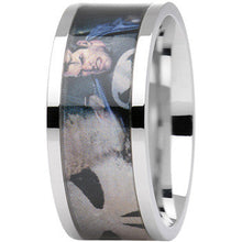 Load image into Gallery viewer, Officially Licensed Marvel Punisher Steel Printed Comic Ring