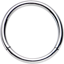 Load image into Gallery viewer, 16G 3/8 Stainless Steel Hinged Segment Ring