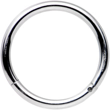 Load image into Gallery viewer, 16G 3/8 Stainless Steel Hinged Segment Ring