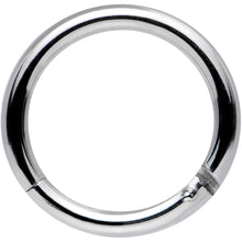 Load image into Gallery viewer, 14G 3/8 Stainless Steel Hinged Segment Ring