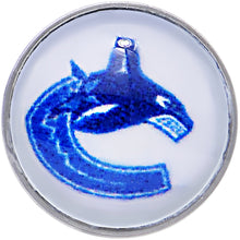 Load image into Gallery viewer, Officially Licensed NHL Vancouver Canucks Logo Tongue Ring