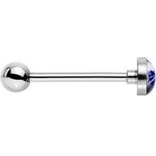 Load image into Gallery viewer, Officially Licensed NHL Buffalo Sabres Logo Tongue Ring