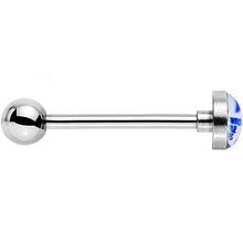 Load image into Gallery viewer, Officially Licensed NHL Toronto Maple Leafs Logo Tongue Ring