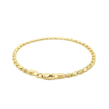 Load image into Gallery viewer, 2.9mm 14k Yellow Gold Heart Bracelet