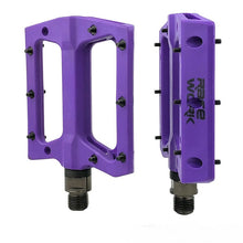 Load image into Gallery viewer, Ultralight Flat Pedals Nylon Bicycle Pedal Mountain Bike Platform Pedals 3 Sealed Bearings Cycling Pedals For Bicycle Mountain Bike Pedals Pedals Bicycle Flat Pedals Bearing Lightweight Platform For Road Mountain Bike