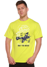 Load image into Gallery viewer, Air Show Men's Bamboo Viscose/Organic Cotton Short Sleeve Graphic T-Shirt