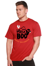 Load image into Gallery viewer, Hey Boo Men's Bamboo Viscose/Organic Cotton Short Sleeve Graphic T-Shirt