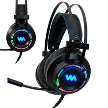 Load image into Gallery viewer, Gaming Headset Headphones with Microphone for PC Computer for Game One Professional Gamer Earphone Surround Sound RGB Light