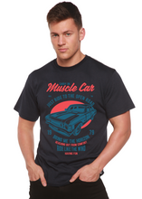 Load image into Gallery viewer, Muscle Car Spun Bamboo® Men's Bamboo Viscose/Organic Cotton Short Sleeve Graphic T-Shirt