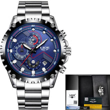 Load image into Gallery viewer, Business Elegant Men's Watch With Chronometers Day View Fluorescent Hands Excellent Look Unique Design Perfect Gift For Your Man