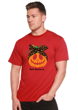 Load image into Gallery viewer, Happy Halloween Men's Bamboo Viscose/Organic Cotton Short Sleeve Graphic T-Shirt