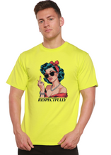 Load image into Gallery viewer, Respectfully Middle Finger Unisex Bamboo/Cotton Graphic T-Shirt