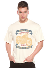 Load image into Gallery viewer, Born To Ride American Legend Men's Bamboo Viscose/Organic Cotton Short Sleeve Graphic T-Shirt