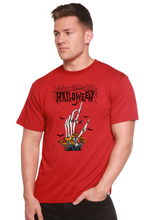 Load image into Gallery viewer, Halloween Men's Bamboo Viscose/Organic Cotton Short Sleeve Graphic T-Shirt