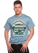 Load image into Gallery viewer, Premium Garage Spun Bamboo® Men's Bamboo Viscose/Organic Cotton Short Sleeve Graphic T-Shirt