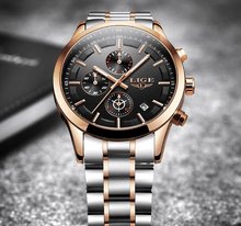 Load image into Gallery viewer, Men's Waterproof Watch With Chronometers And Date Display Unique Design Perfect Gift