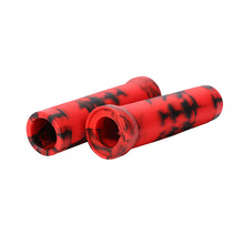 Load image into Gallery viewer, Durable Anti Slip Scooter Grips Soft Bike Handlebar Grips Anti-Slip Bicycle Grips Freestyle Cycling Grips Race Mountain Bike Handlebar Grips Single Lock-On Ring Collar Bicycle Handle Bar