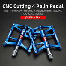 Load image into Gallery viewer, Bicycle Peddals Quick Release Rainproof Seal Bearing 8.2cm Widened Non-slip Chrome Molybdenum Bike Mountain Bike Pedals Pedals Aluminum Bicycle Flat Platform Pedals Lightweight Non-Slip Sealed Bearing For Road Mountain