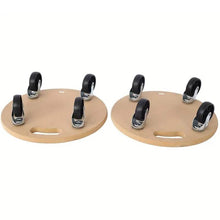 Load image into Gallery viewer, 2-Piece: Furniture Moving Dolly Heavy Duty Wood Rolling Mover