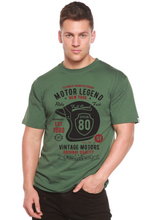 Load image into Gallery viewer, Motor Legend Helmet Men's Bamboo Viscose/Organic Cotton Short Sleeve Graphic T-Shirt