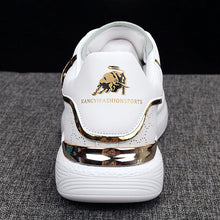 Load image into Gallery viewer, New Fashion White High Quality Women's White Thick Soled Sports Casual Couple Shoes Summer Lace-Up Trainers Gym Tennis Running Breathable High Quality Sneakers