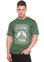 Load image into Gallery viewer, Strong Spun Bamboo® Men's Bamboo Viscose/Organic Cotton Short Sleeve Graphic T-Shirt