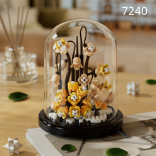 Load image into Gallery viewer, DIY Flower Building Blocks Set - Romantic Proposal Decor, Desktop Ornament & Puzzle Toy, Perfect Birthday Gift Ramadan Mubarak