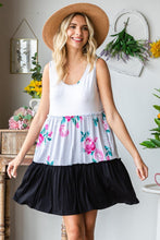 Load image into Gallery viewer, Full Size Scoop Neck Frill Tiered Dress For Women – Playful Tiered Dress, Chic Frill Dress, Feminine Scoop Neck Dress, Flattering Tiered Dress, Stylish Frill Dress, Comfortable Scoop Neck Dress, Versatile Tiered Dress