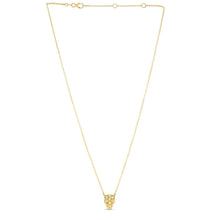Load image into Gallery viewer, 14k Yellow Gold Panther Head Necklace