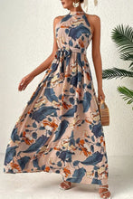 Load image into Gallery viewer, Elegant Floral Sleeveless Dress Lightweight & Feminine Summer Essential Beautiful Print Dress