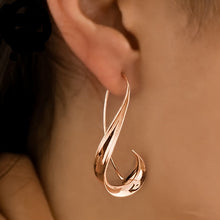 Load image into Gallery viewer, 925 Sterling Silver Hypoallergenic Antique Finish Hook Earrings