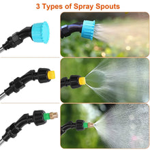Load image into Gallery viewer, 5L/1/3 Gallon Electric Plant Sprayer Telescopic Rechargeable with 3 Spray Sprouts
