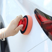 Load image into Gallery viewer, 5PCS Car Wash Wax Polish Pad Polishing Pad Sponge Microfiber Sponge Applicators Car Cleaning Cloth Microfiber Applicator For Auto Polisher Waxing Sponge Car Wax Applicator Pads Kit Sponge Applicators Soft Foam Waxing Pad with Grip Handle