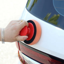 Load image into Gallery viewer, 5PCS Car Wash Wax Polish Pad Polishing Pad Sponge Microfiber Sponge Applicators Car Cleaning Cloth Microfiber Applicator For Auto Polisher Waxing Sponge Car Wax Applicator Pads Kit Sponge Applicators Soft Foam Waxing Pad with Grip Handle