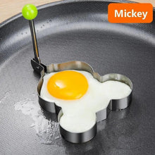 Load image into Gallery viewer, 5Pcs Stainless Steel Fried Egg Mold Pancake Mould Omelette Mold Ring Cooking Fried Egg Bento Shaper Kitchen Gadget Frying Egg Cooking Tools Kitchen Accessories Gadget Rings