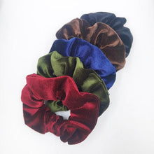Load image into Gallery viewer, 5PCS/Set Velvet Scrunchies Elastic Rubber Hair Bands Women Girls Soft Solid Headbands Ponytail Holder Hair Rope Tie Accessories Ponytail Holder Accessories for Women And Girls