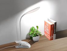 Load image into Gallery viewer, 5V USB power LED Desk lamp Flexible study Reading Book lights Eye Protect Table lamp With Clip For Home Decorative Table Lamp Cute Study Lamps for Bedroom Décor