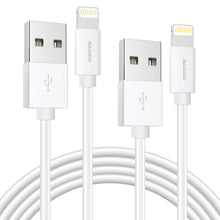 Load image into Gallery viewer, 6 Ft./10 ft. Overtime Apple MFi Certified iPhone Charger Lightning Cable Pack