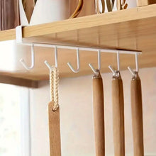Load image into Gallery viewer, 6 Hooks Kitchen Shelf Storage Rack
