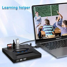 Load image into Gallery viewer, 6-in-1 Portable USB 3.0 Ultra-Thin External DVD Recorder Drive
