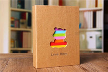 Load image into Gallery viewer, 6 Inch 100 Pockets Kids Picture Card Album Picture Storage Frame for Baby Photo Scrapbooking Photo Card Case Albums scrapbook Memo Scrapbook Paper Baby Family Scrapbook Albums