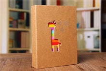 Load image into Gallery viewer, 6 Inch 100 Pockets Kids Picture Card Album Picture Storage Frame for Baby Photo Scrapbooking Photo Card Case Albums scrapbook Memo Scrapbook Paper Baby Family Scrapbook Albums