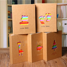 Load image into Gallery viewer, 6 Inch 100 Pockets Kids Picture Card Album Picture Storage Frame for Baby Photo Scrapbooking Photo Card Case Albums scrapbook Memo Scrapbook Paper Baby Family Scrapbook Albums
