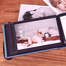 Load image into Gallery viewer, 6 Inch 100PCS Stylish and Simple Photo Album Small Photo Album on Fabric Polaroid Postcard Storage Brochure Fabric Memo Scrapbook Paper Baby Family Scrapbook Albums Creative Gifts