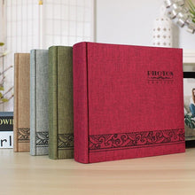 Load image into Gallery viewer, 6-inch Intert Photo Album 200 Pages Slip Memo Scrapbook Paper Baby Family Scrapbook Albums Wedding Foto Scrapbooking Album DIY Memorable Gifts For Loved Ones