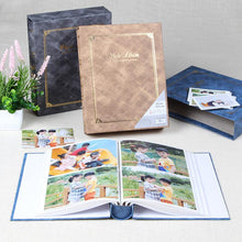 Load image into Gallery viewer, 6 Inch Photo Album Holder 6 Inch Boxed Wedding Album Family Record DIY Photo Albums Birthday Gift Family Scrapbook Albums Family Anniversary Gift For Couple