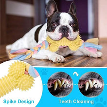 Load image into Gallery viewer, 6-Pack: Puppy Teething Chew Toys with Interactive Ropes