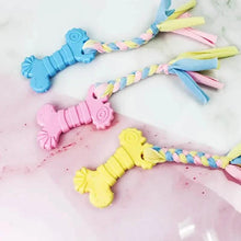 Load image into Gallery viewer, 6-Pack: Puppy Teething Chew Toys with Interactive Ropes